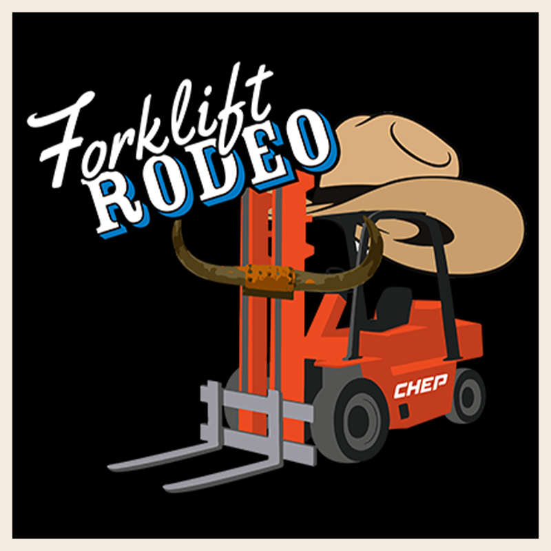 Forklift Rodeo Logo