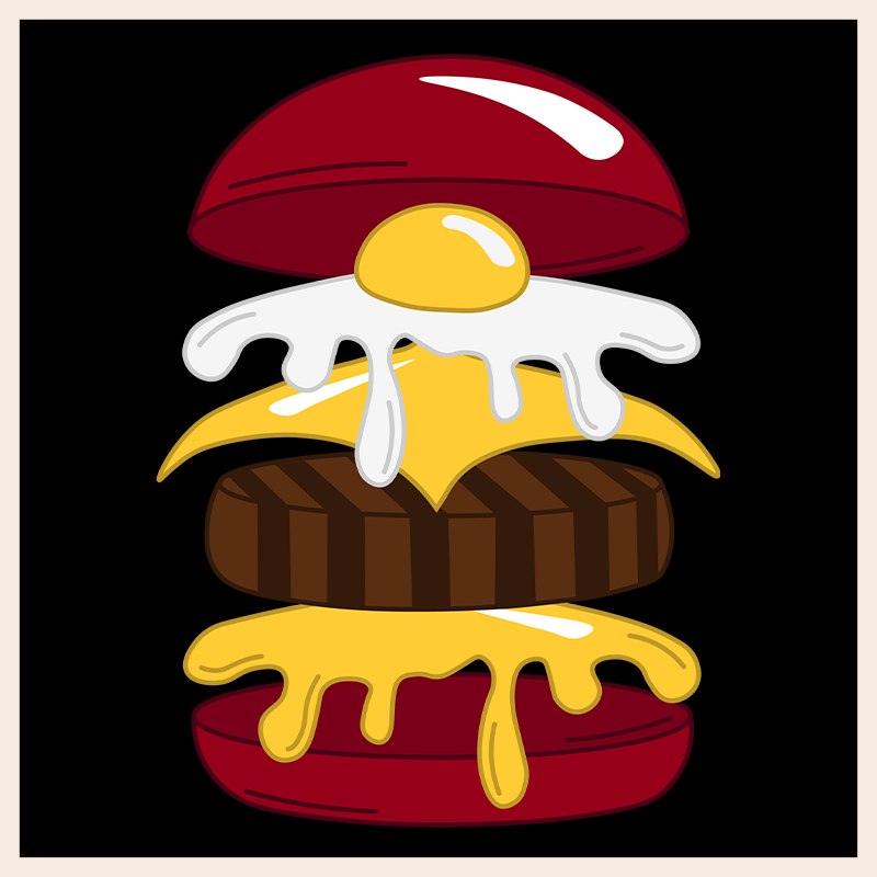 JB2 Burger Illustration