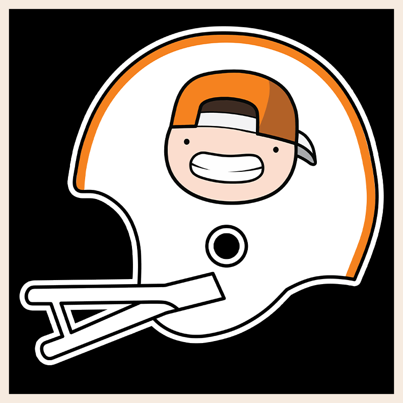 JB2 Football Helmet Illustration