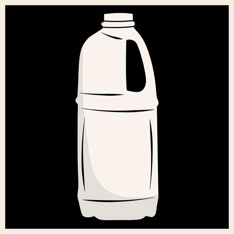 JB2 Milk Gallon Illustration